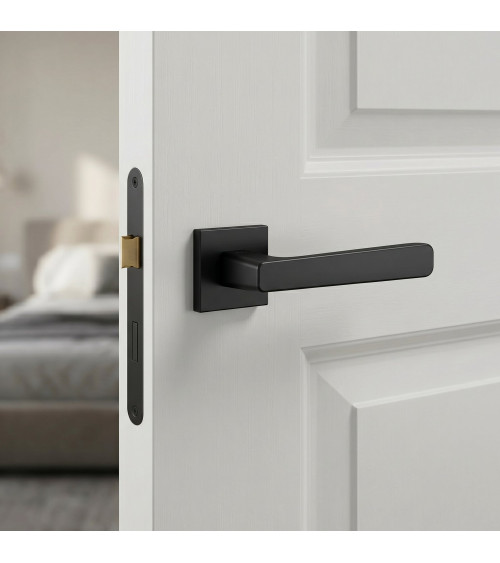 Poignée de porte noire PARMA poignée design
