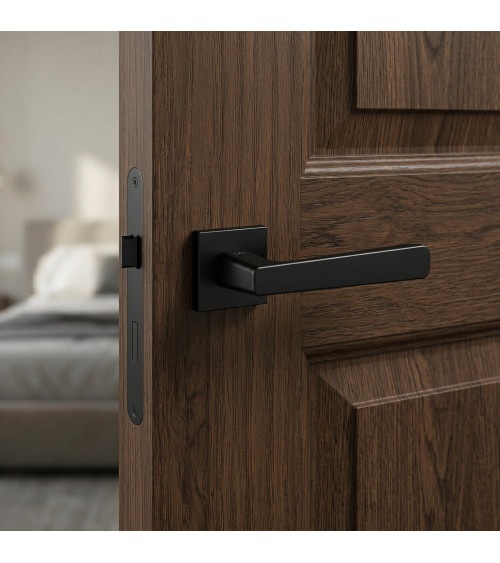Poignée de porte noire PARMA poignée design