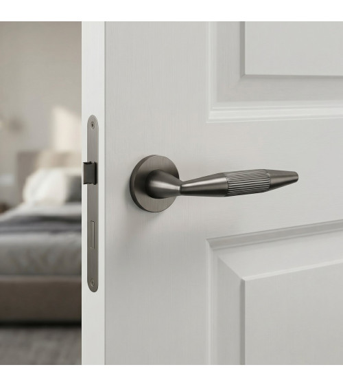 Poignée de porte graphite IDESA poignée design