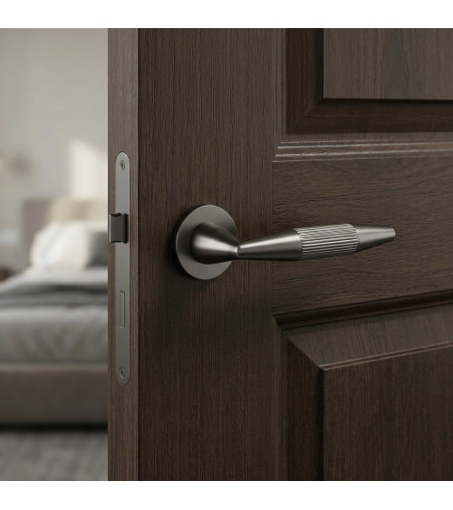 Poignée de porte graphite IDESA poignée design