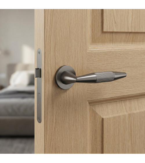 Poignée de porte graphite IDESA poignée design