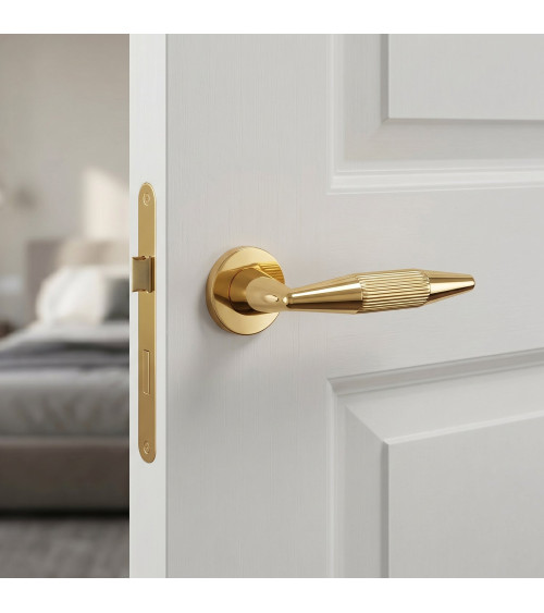 Poignée de porte or poli IDESA poignée design