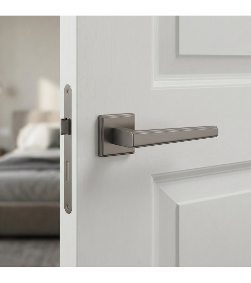 Poignée de porte graphite SYRINGA poignée design