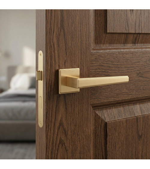 Poignée de porte or mat SYRINGA poignée design