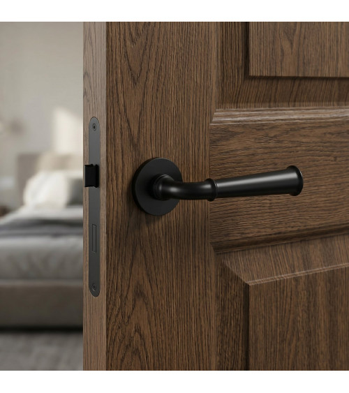 Poignée de porte noire IBRA poignée design