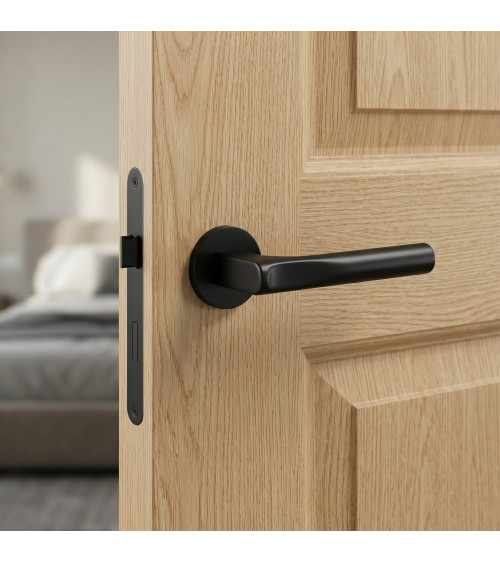 Poignée de porte noire TACTUS poignée design