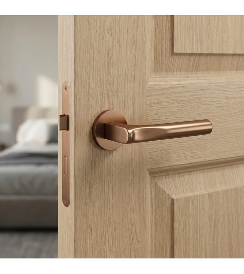 Poignée de porte cuivre TACTUS poignée design