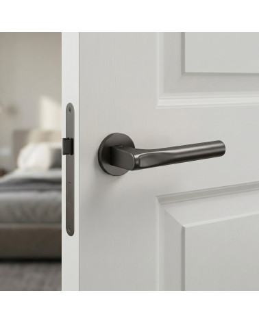 Poignée de porte anthracite TACTUS
