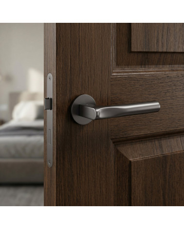 Poignée de porte anthracite TACTUS