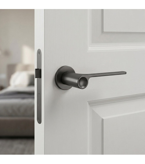 Poignée de porte anthracite PLANO poignée design