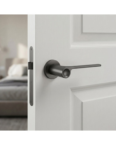 Poignée de porte anthracite PLANO