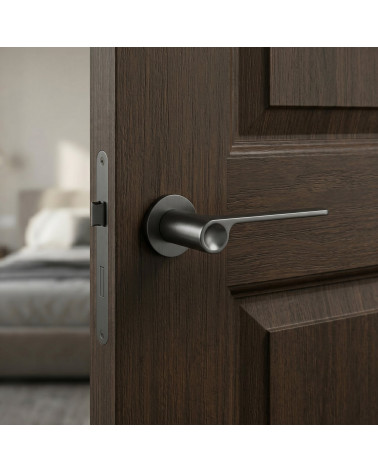 Poignée de porte anthracite PLANO