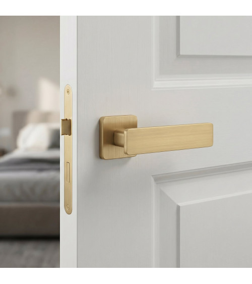 Poignée de porte patine antique mat NOEMIA poignée design