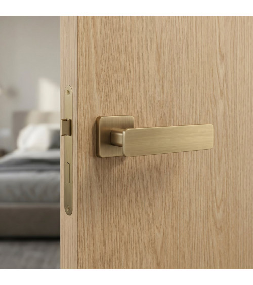 Poignée de porte patine antique mat NOEMIA poignée design