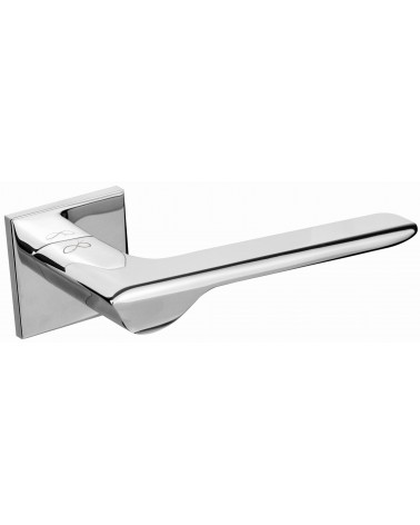 Poignée de porte chrome poli LIGNE poignée design