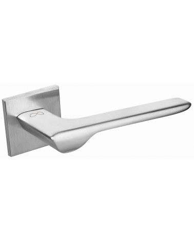 Poignée de porte chrome brossé LIGNE poignée design