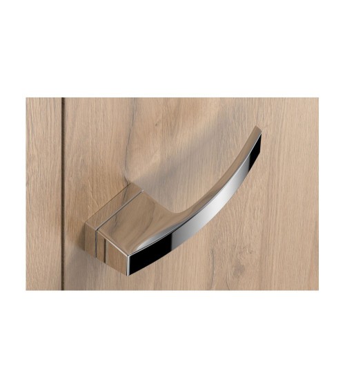 Poignée de porte chrome poli Arc poignée design