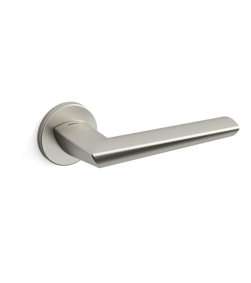 Poignée de porte nickel satiné Mandelli Isi poignée design
