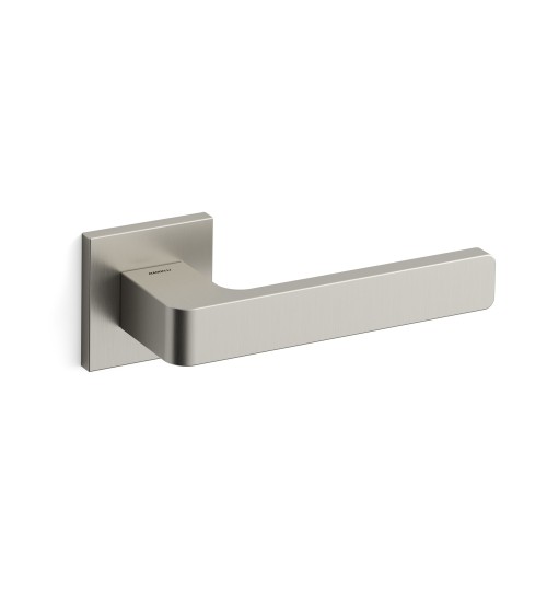 Poignée de porte nickel satiné Mandelli Lario poignée design
