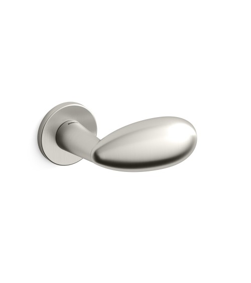 Poignée de porte nickel satiné Mandelli Led poignée design