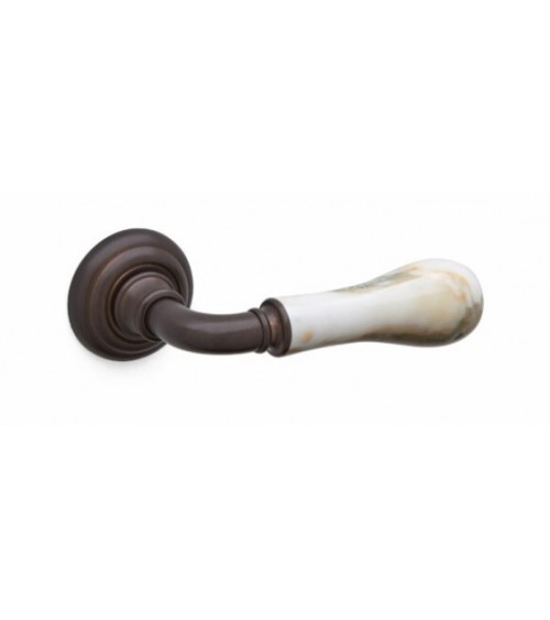 Poignée de porte bronze Mandelli Naxos poignée design