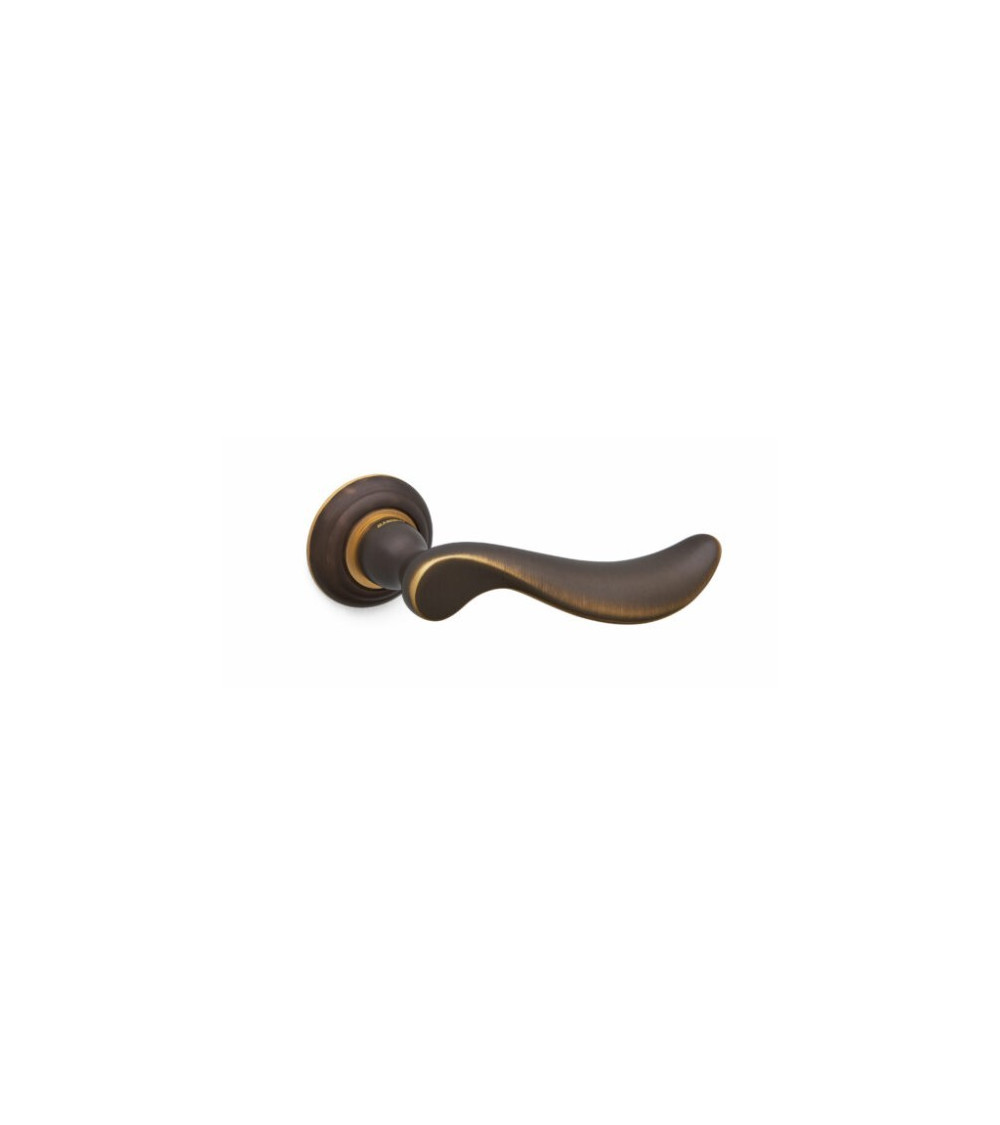 Poignée de porte bronze sculpture Mandelli Norma poignée design