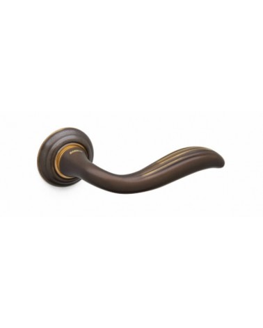 Poignée de porte bronze sculpture Mandelli Plisse poignée design