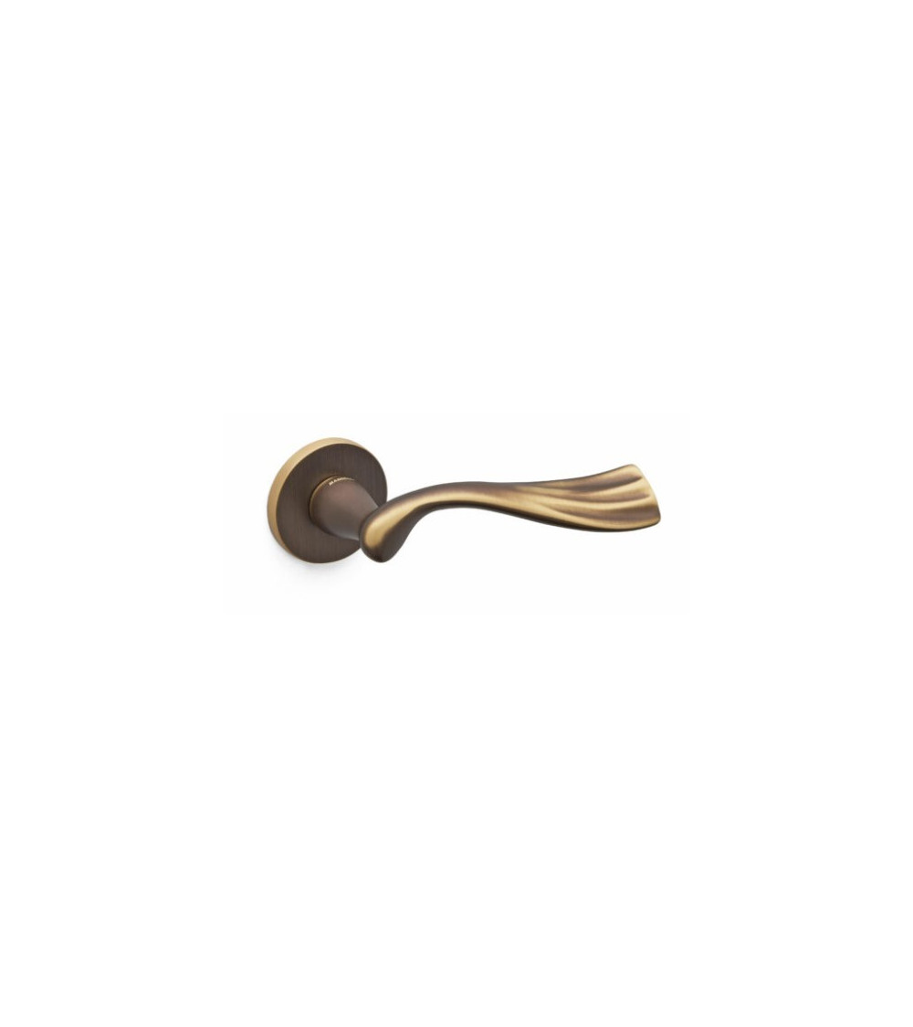 Poignée de porte bronze sculpture Mandelli River poignée design