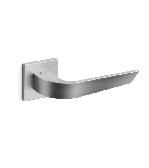 Poignée de porte chrome satiné Mandelli Nuria poignée design