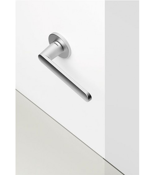 Poignée de porte chrome satiné Mandelli Zante poignée design