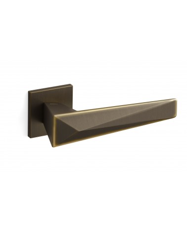 Poignée de porte bronze mat Mandelli Zeit poignée design