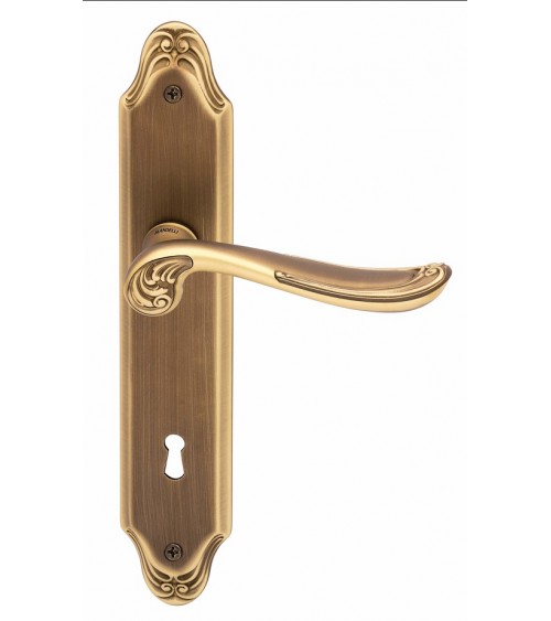 Poignée de porte sur plaque longitudinale Mandelli Lord poignée design