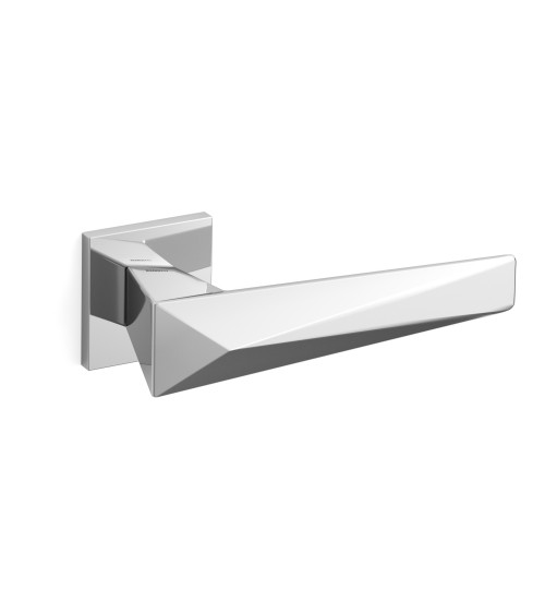 Poignée de porte chrome poli Mandelli Zeit poignée design