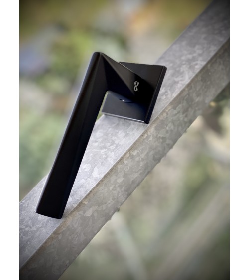 Poignée de porte noire DIAMANT poignée design