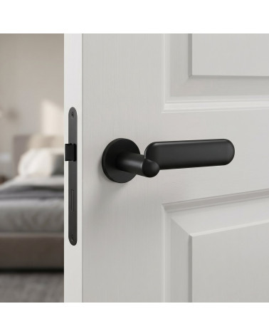 Poignée de porte couleur noire KELEDRES