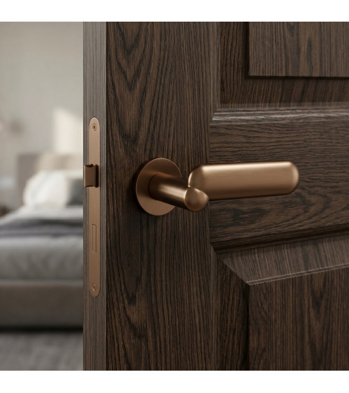 Poignée de porte couleur cuivre KELEDRES poignée design
