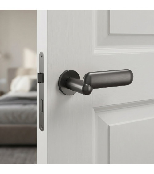Poignée de porte anthracite KELEDRES poignée design