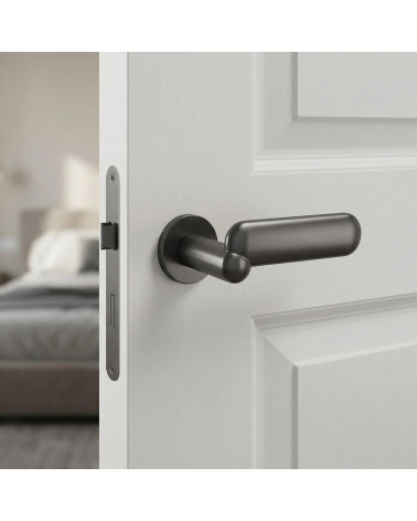 Poignée de porte anthracite KELEDRES