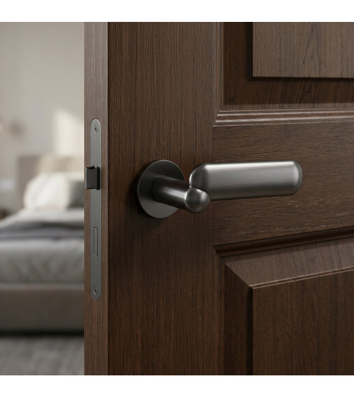 Poignée de porte anthracite KELEDRES poignée design