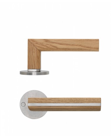 Poignée de porte en bois véritable, Formani TWO -  poignée design