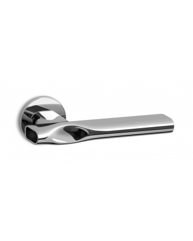 Poignée de porte Chrome poli ENTO TRACE