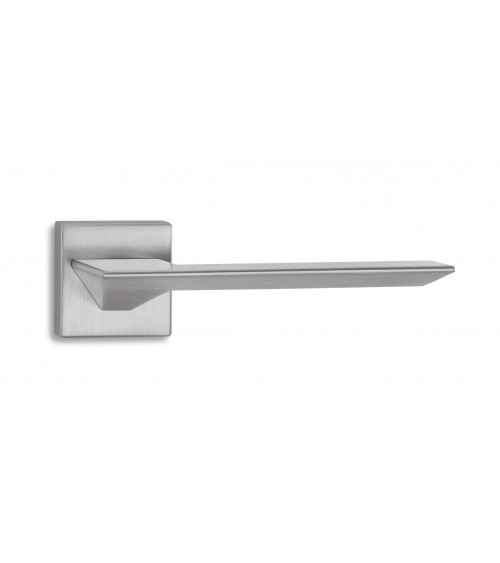 Poignée de porte Chrome satiné ENTO CEDRO SQ