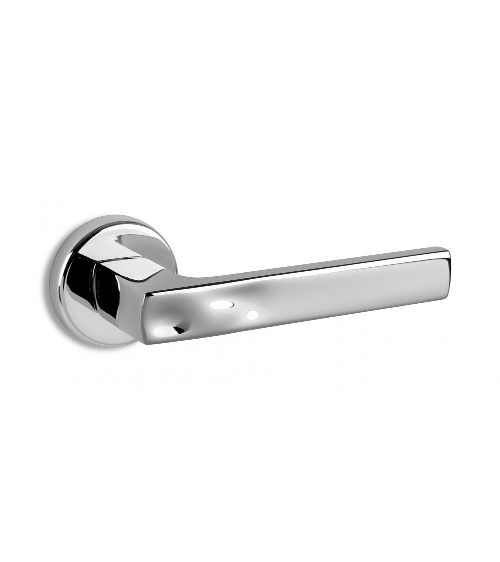 Poignée de porte Chrome poli ENTO SAND -  poignée design