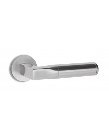Poignée de porte Chrome satiné ENTO TUBE