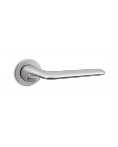Poignée de porte chrome satiné Ento Elan poignée design