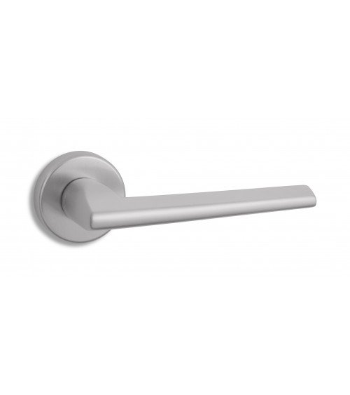 Poignée de porte chrome satiné Ento Pilot poignée design