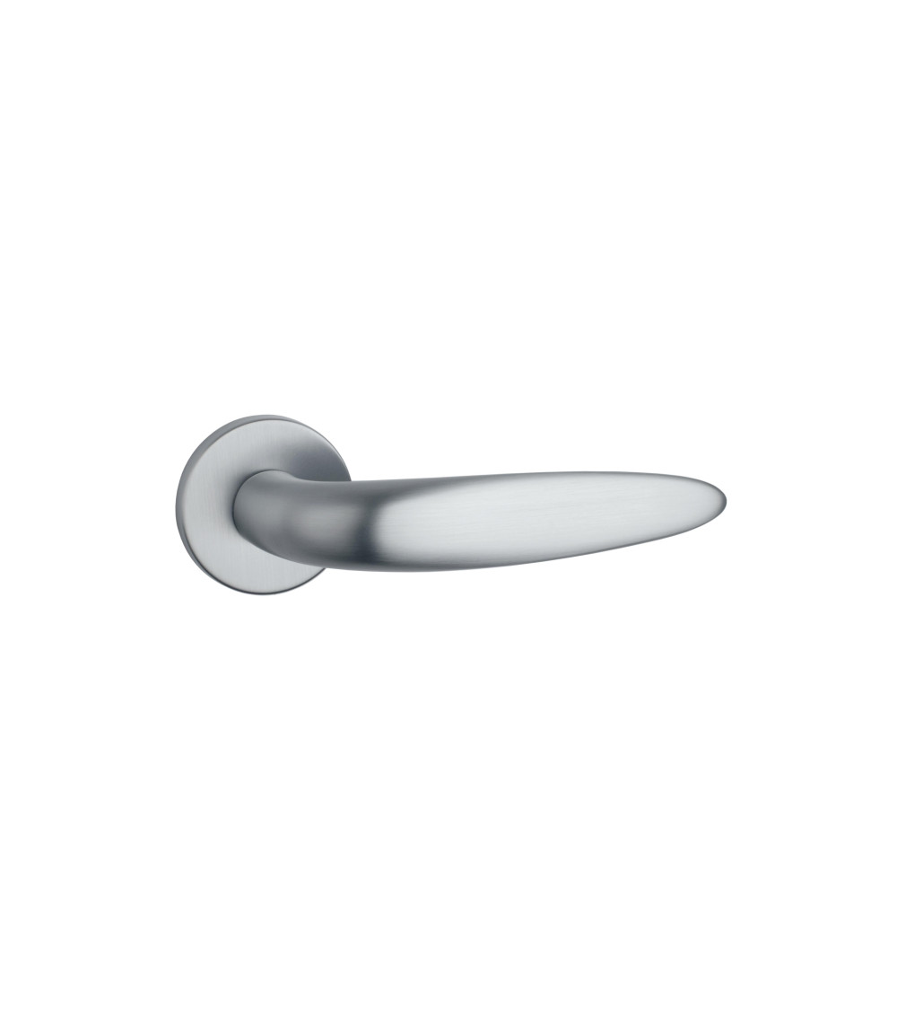 Poignée de porte chrome satiné ODA poignée design