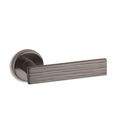 Poignée de porte graphite Ento Wood poignée design
