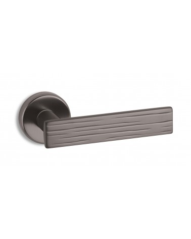 Poignée de porte graphite Ento Wood poignée design
