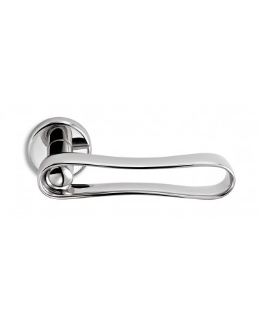 Poignée de porte chrome poli Ento Infinito poignée design